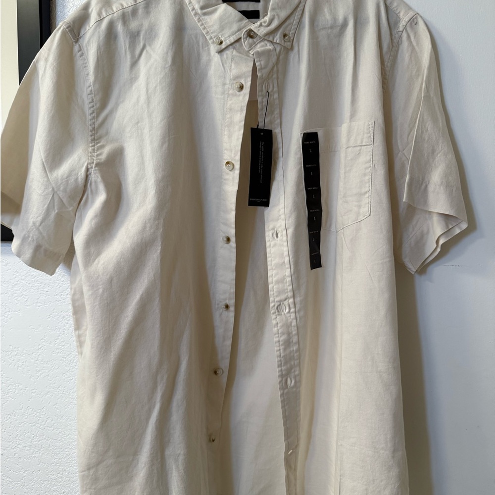 Men's Cream Shirt